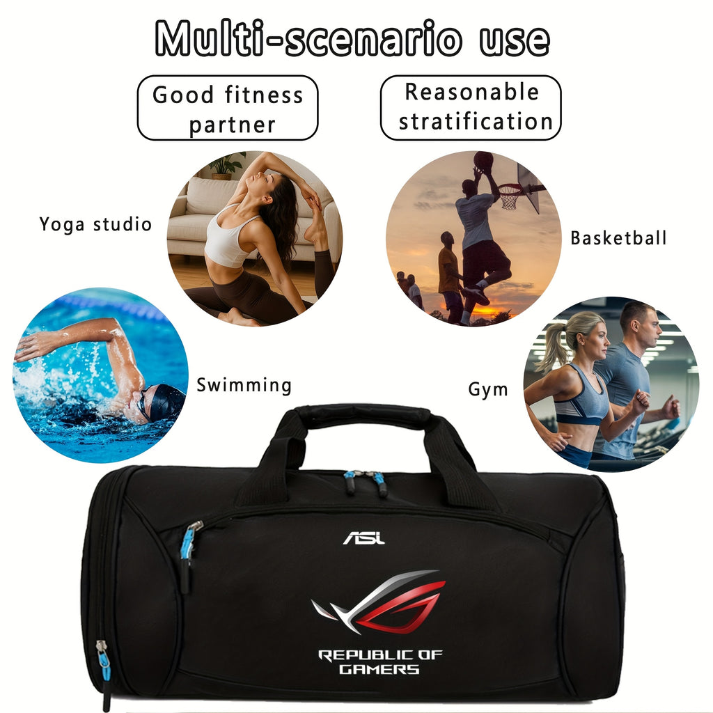 🎒 Bolsa de Viagem ROG Player’s Domain – Estilo, Resistência e Espírito Gamer em Movimento! 💪🎮