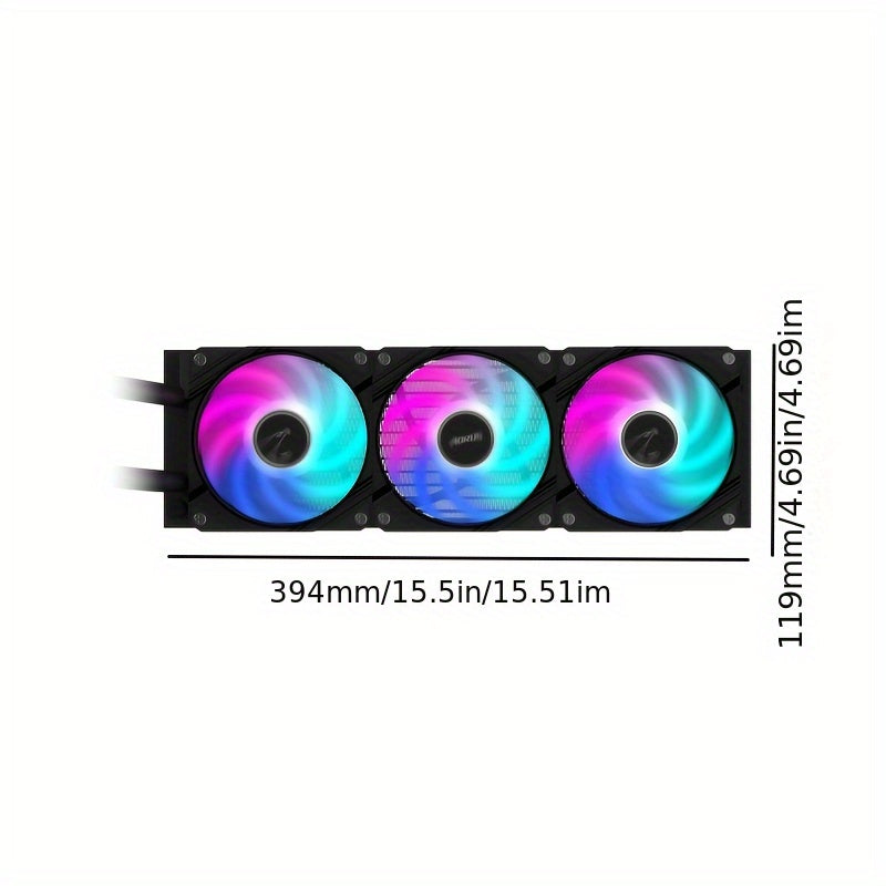 💧🔥 GIGABYTE AORUS WATERFORCE II 360 – Refrigeração Líquida de Alta Performance para Seu PC Gaming! 🔥💧