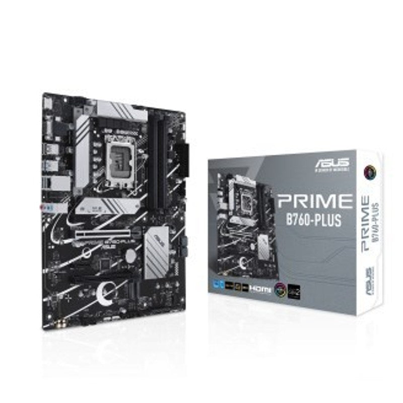 💻 Placa-Mãe ASUS PRIME B760-PLUS – Desempenho, Expansão e Confiabilidade para o Futuro! ⚙️✨