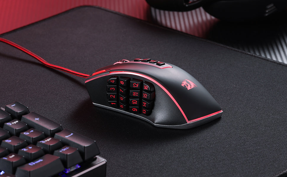 🐉 Redragon M990 MMO Gaming Mouse – Potência, Precisão e Controle Total