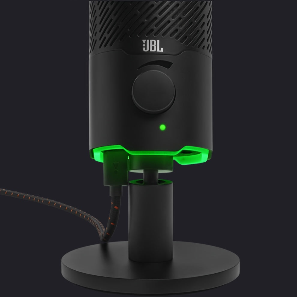 🎙️ Microfone JBL Quantum Stream USB – Som Profissional para Streaming, Gravações e Games! 🔥
