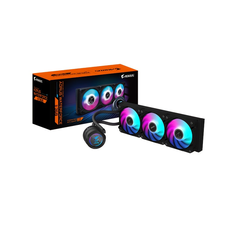 💧🔥 GIGABYTE AORUS WATERFORCE II 360 – Refrigeração Líquida de Alta Performance para Seu PC Gaming! 🔥💧