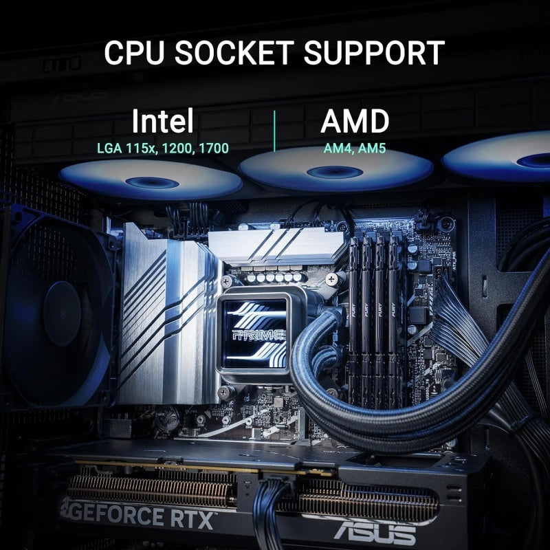 💻 ASUS Prime LC 360 ARGB – Water Cooler All-in-One com Iluminação ARGB ⚙️❄️