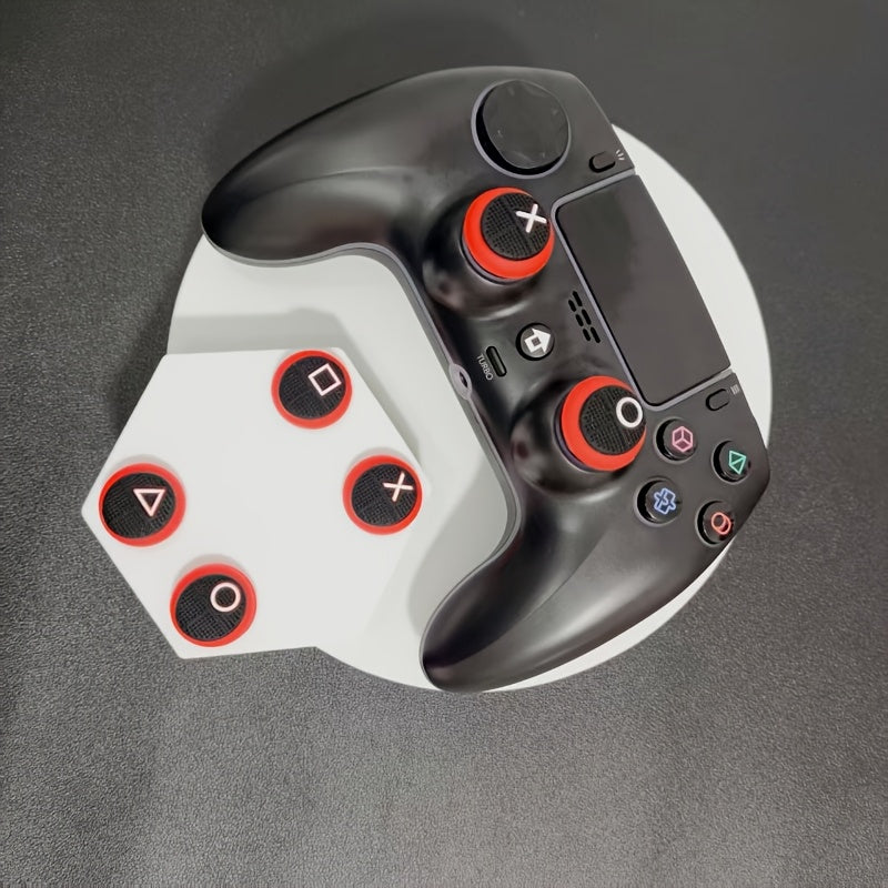 🎮 Kit 4x Capas de Borracha para Joystick – Compatíveis com PS4, PS5, Xbox Series e Switch Pro! 🕹️✨