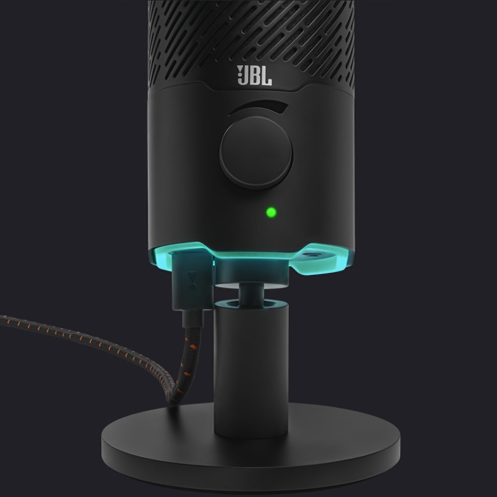🎙️ Microfone JBL Quantum Stream USB – Som Profissional para Streaming, Gravações e Games! 🔥