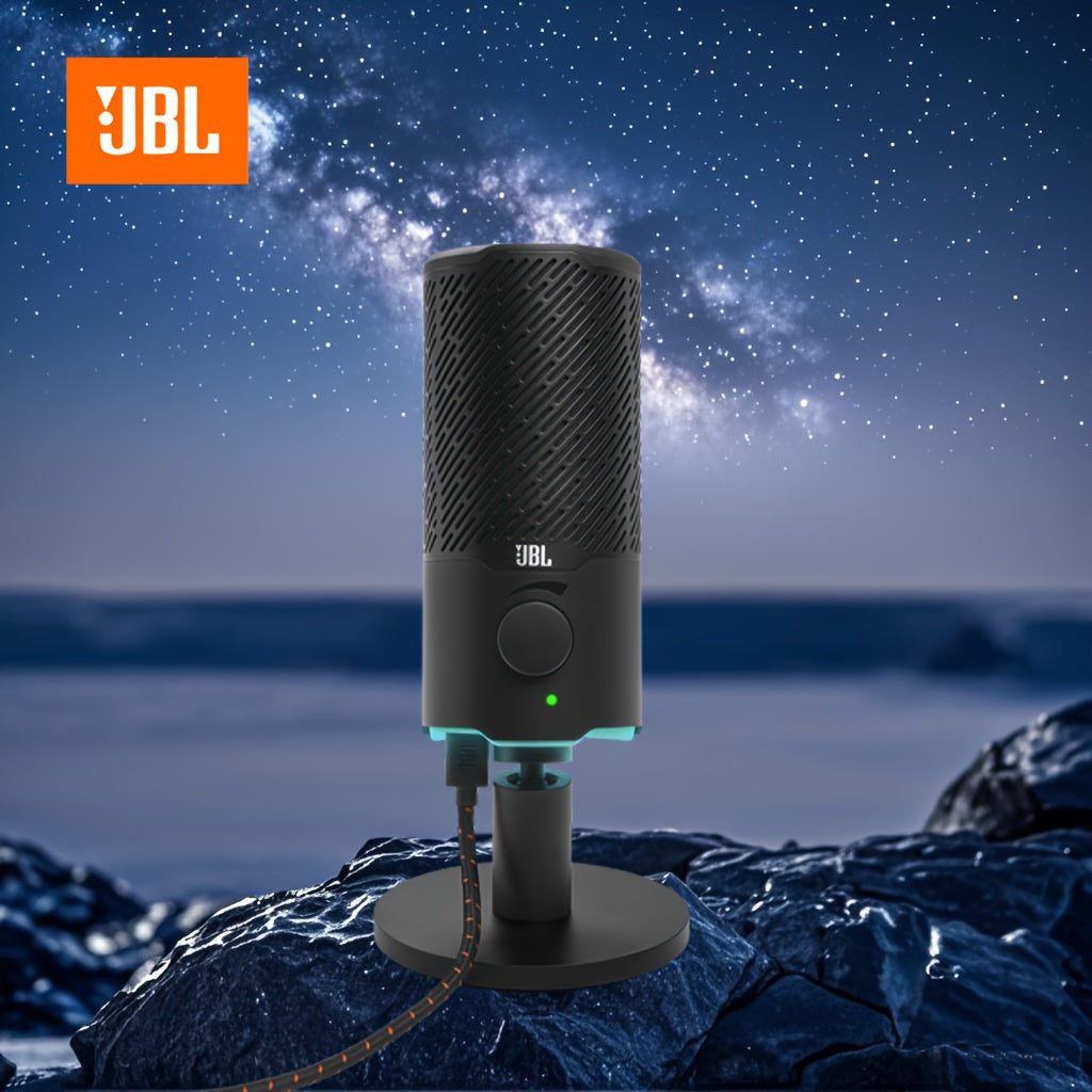 🎙️ Microfone JBL Quantum Stream USB – Som Profissional para Streaming, Gravações e Games! 🔥