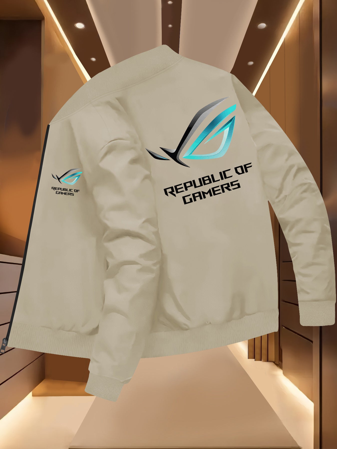 🔥 Jaqueta Slim Fit ROG – Estilo Gamer com Pegada Urbana! 🎮