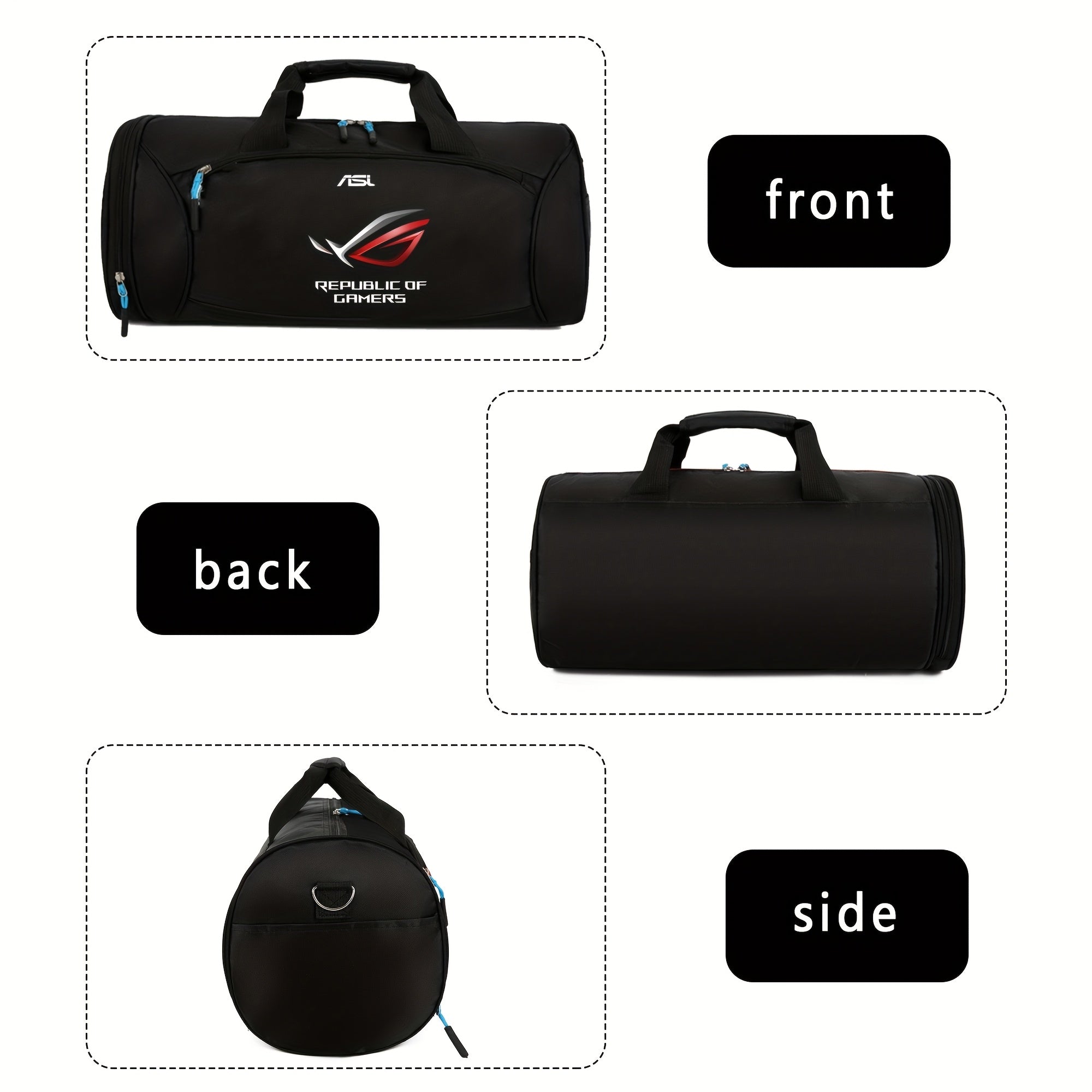 🎒 Bolsa de Viagem ROG Player’s Domain – Estilo, Resistência e Espírito Gamer em Movimento! 💪🎮
