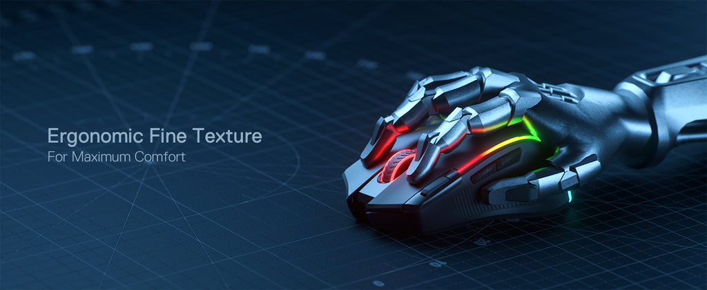 🎮 Redragon M612 PRO – Mouse Gamer RGB Wireless/Wired (11 Botões Programáveis, 8200 DPI)