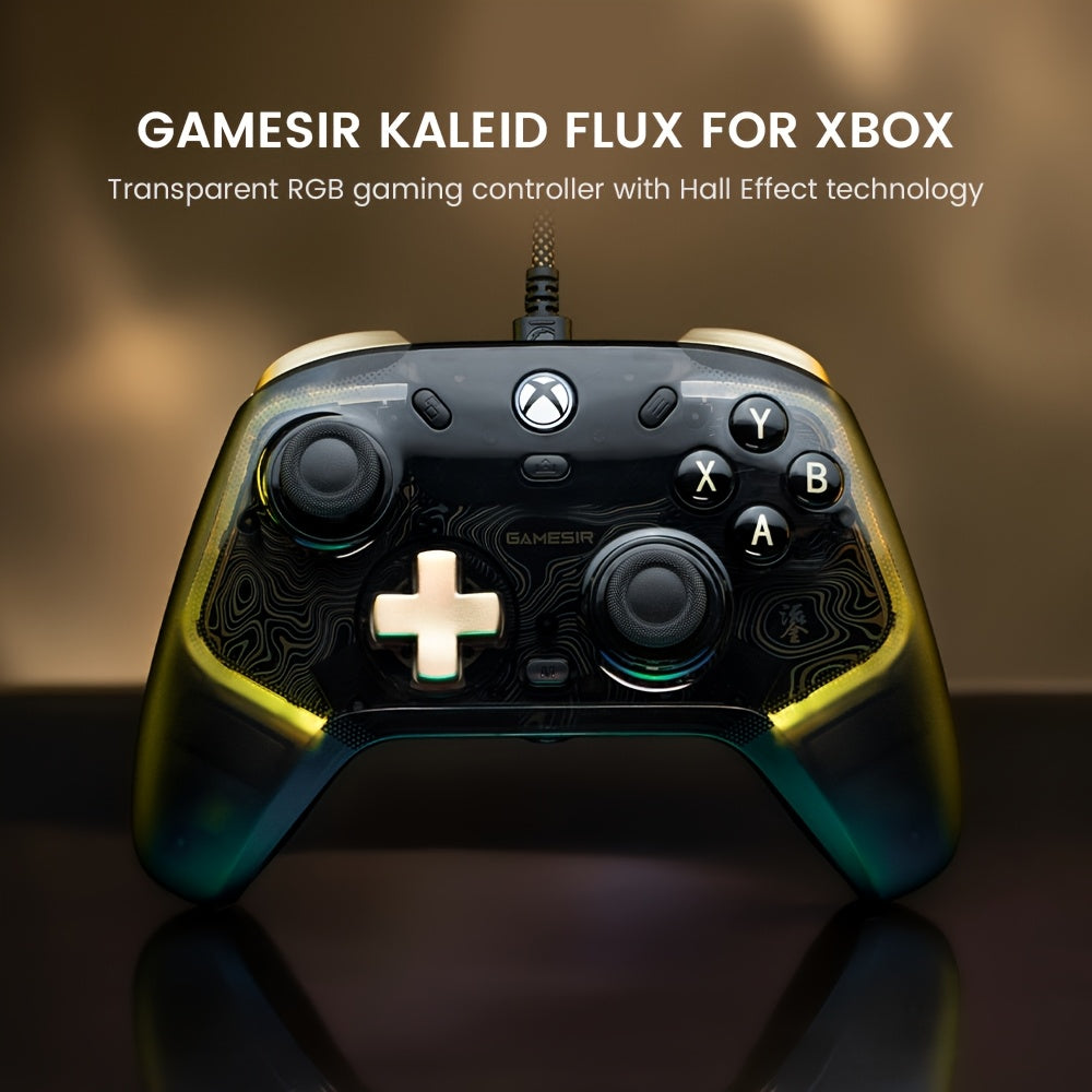 🎮✨ GameSir Kaleid Flux – O Controle RGB Transparente Que Eleva Seu Jogo a Outro Nível! ✨🎮