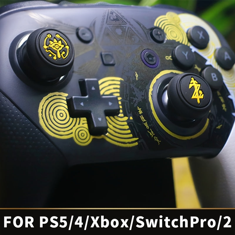 🎮 NAYRU Joystick Caps Anti-Slip – Edição Kingdom Game Theme! 👑⚡