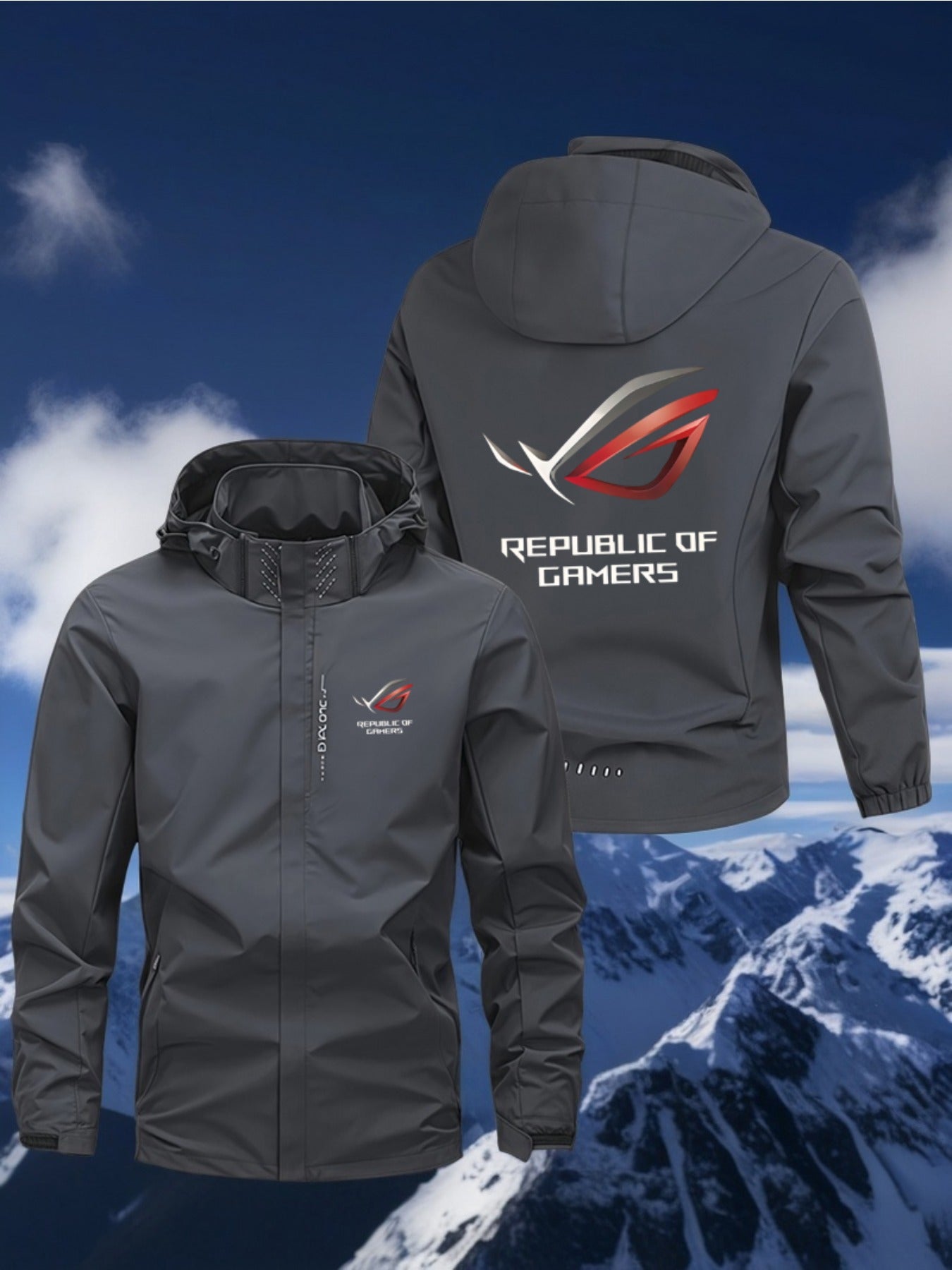🧥 Jaqueta Gamer Republic of Gamers – Estilo, Conforto e Performance para Verdadeiros Players! ⚙️🔥