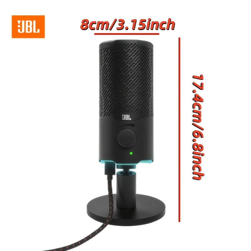 🎙️ Microfone JBL Quantum Stream USB – Som Profissional para Streaming, Gravações e Games! 🔥
