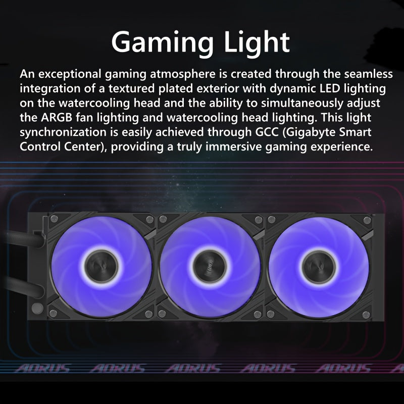 💧🔥 GIGABYTE AORUS WATERFORCE II 360 – Refrigeração Líquida de Alta Performance para Seu PC Gaming! 🔥💧