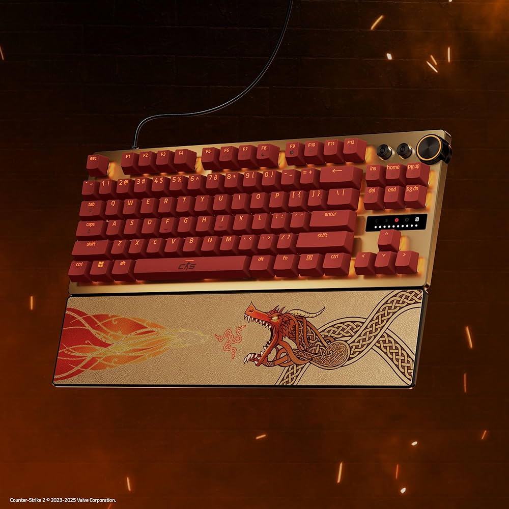 Razer Huntsman V3 Pro TKL Gaming Keyboard – E-sports | CS2 | Analog Optical Switch 