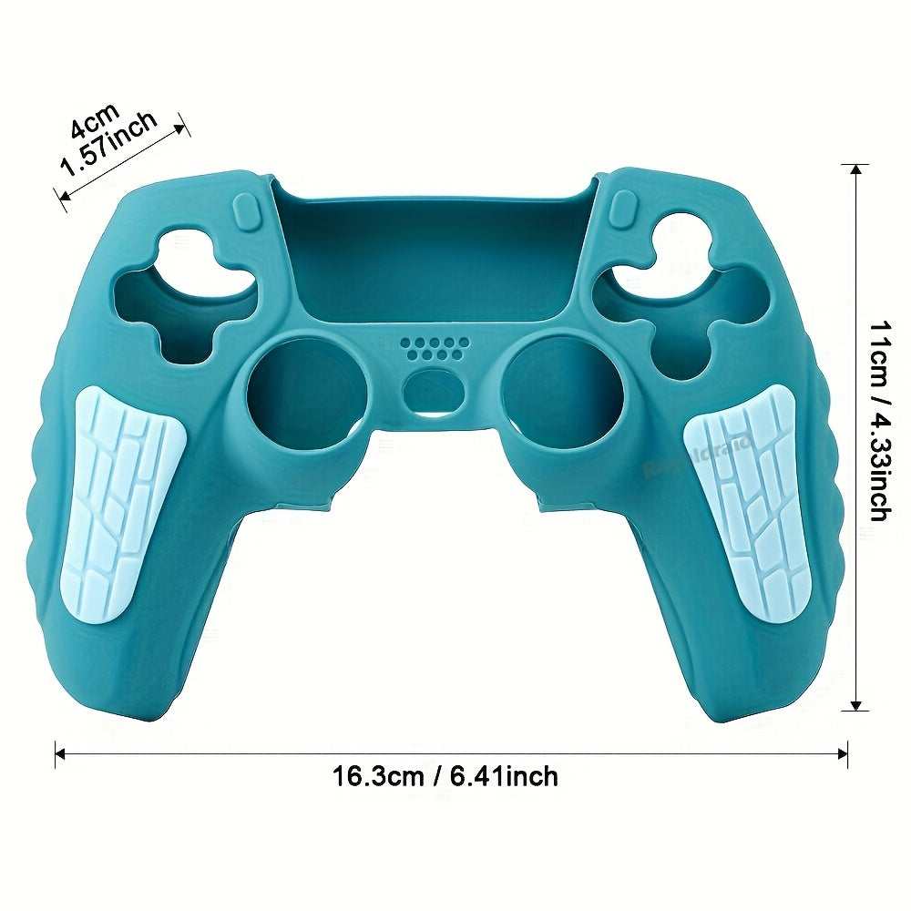 🎮 Protective Silicone Case + Analog Stick Covers for PS5 Controller – 30th Anniversary Edition