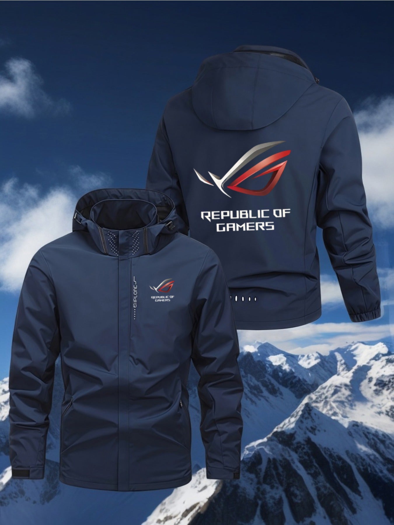 🧥 Jaqueta Gamer Republic of Gamers – Estilo, Conforto e Performance para Verdadeiros Players! ⚙️🔥