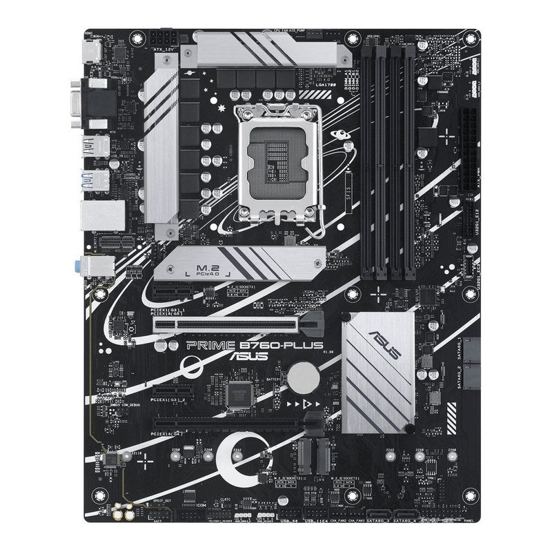 💻 Placa-Mãe ASUS PRIME B760-PLUS – Desempenho, Expansão e Confiabilidade para o Futuro! ⚙️✨