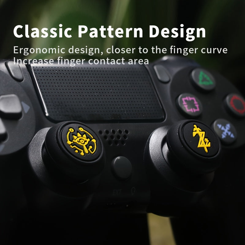 🎮 NAYRU Joystick Caps Anti-Slip – Edição Kingdom Game Theme! 👑⚡