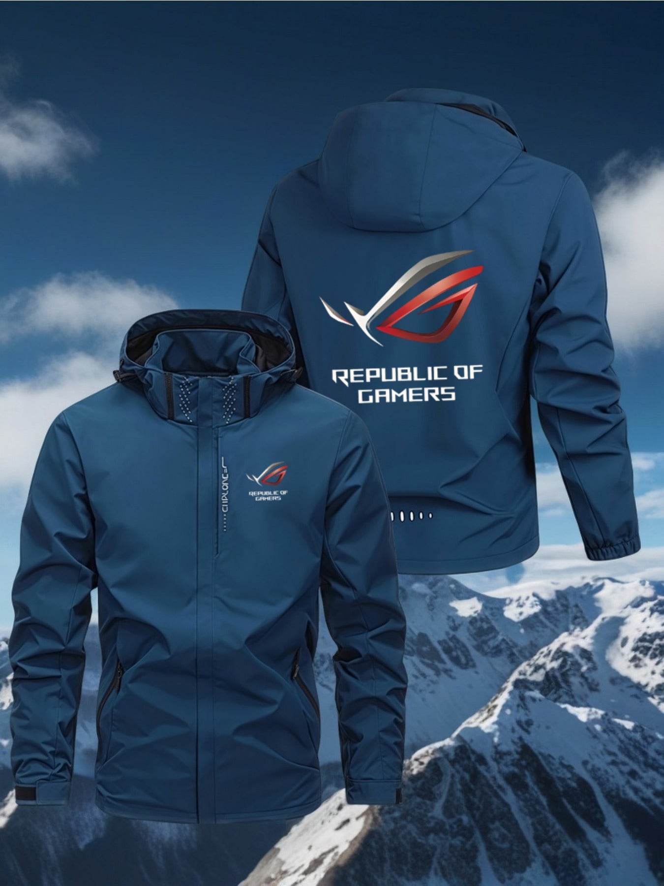 🧥 Jaqueta Gamer Republic of Gamers – Estilo, Conforto e Performance para Verdadeiros Players! ⚙️🔥