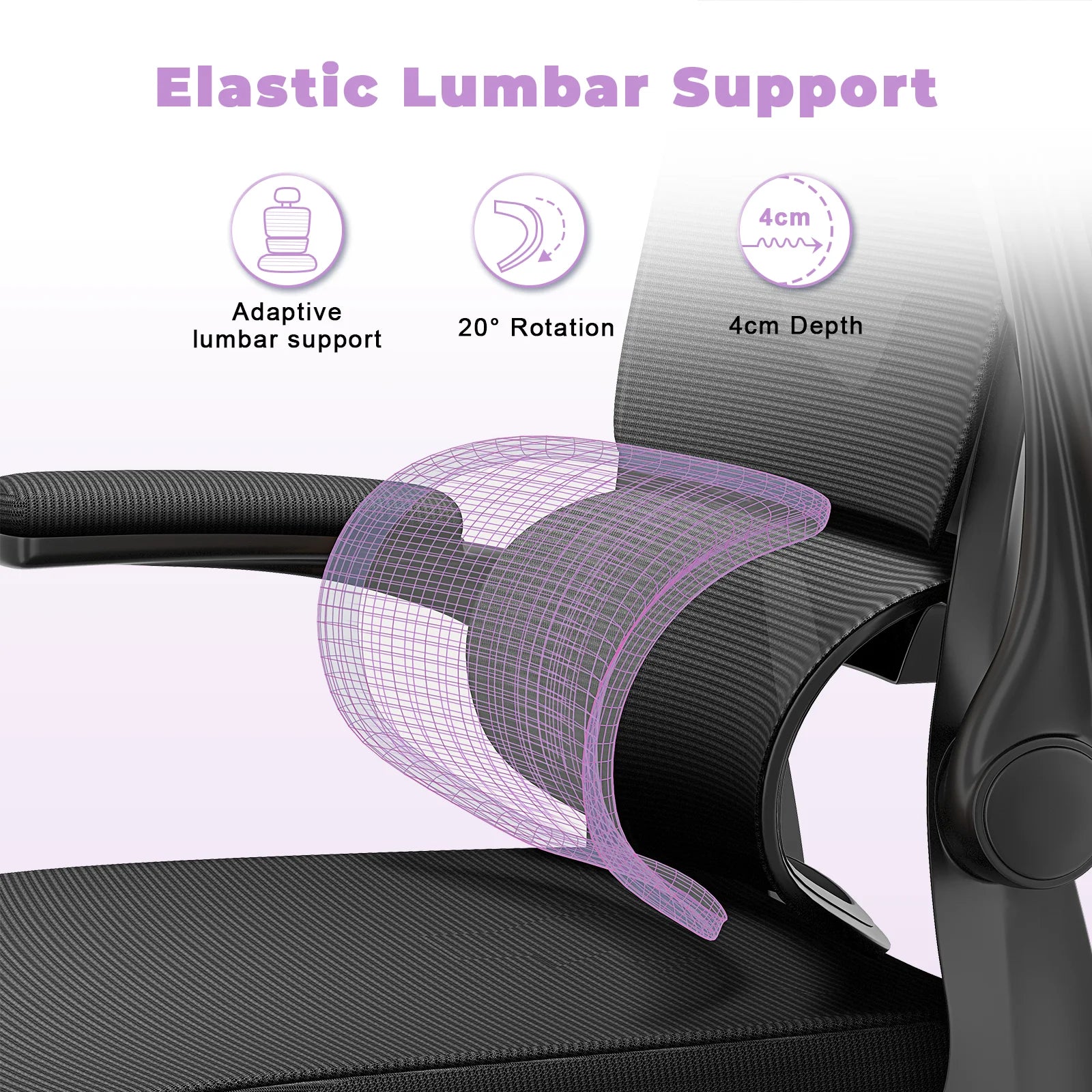 🪑 Cadeira Ergonômica de Escritório Premium – Conforto Inteligente para Longas Jornadas