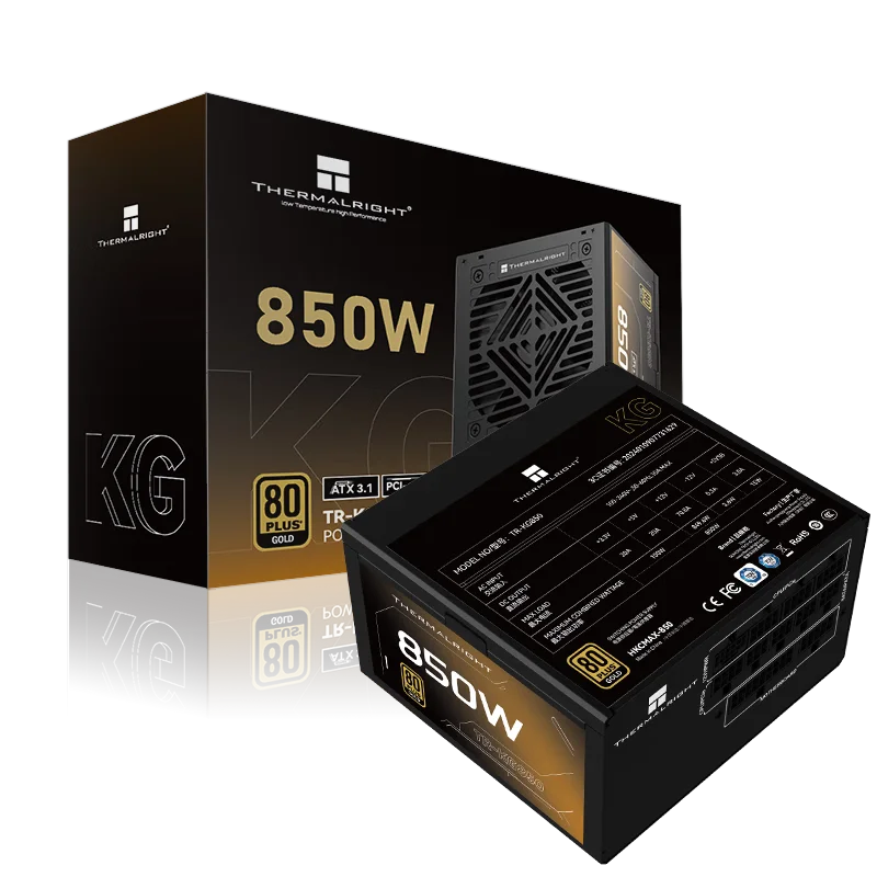 Fonte Thermalright TR-KG850 80 PLUS Gold | Modular ATX 3.1 PCI-E 5.1