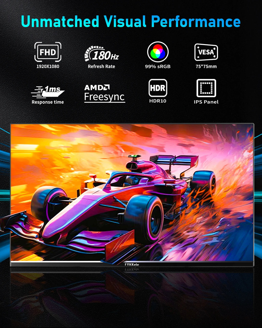 FYHXele FY24FHR – Monitor Gamer 24 