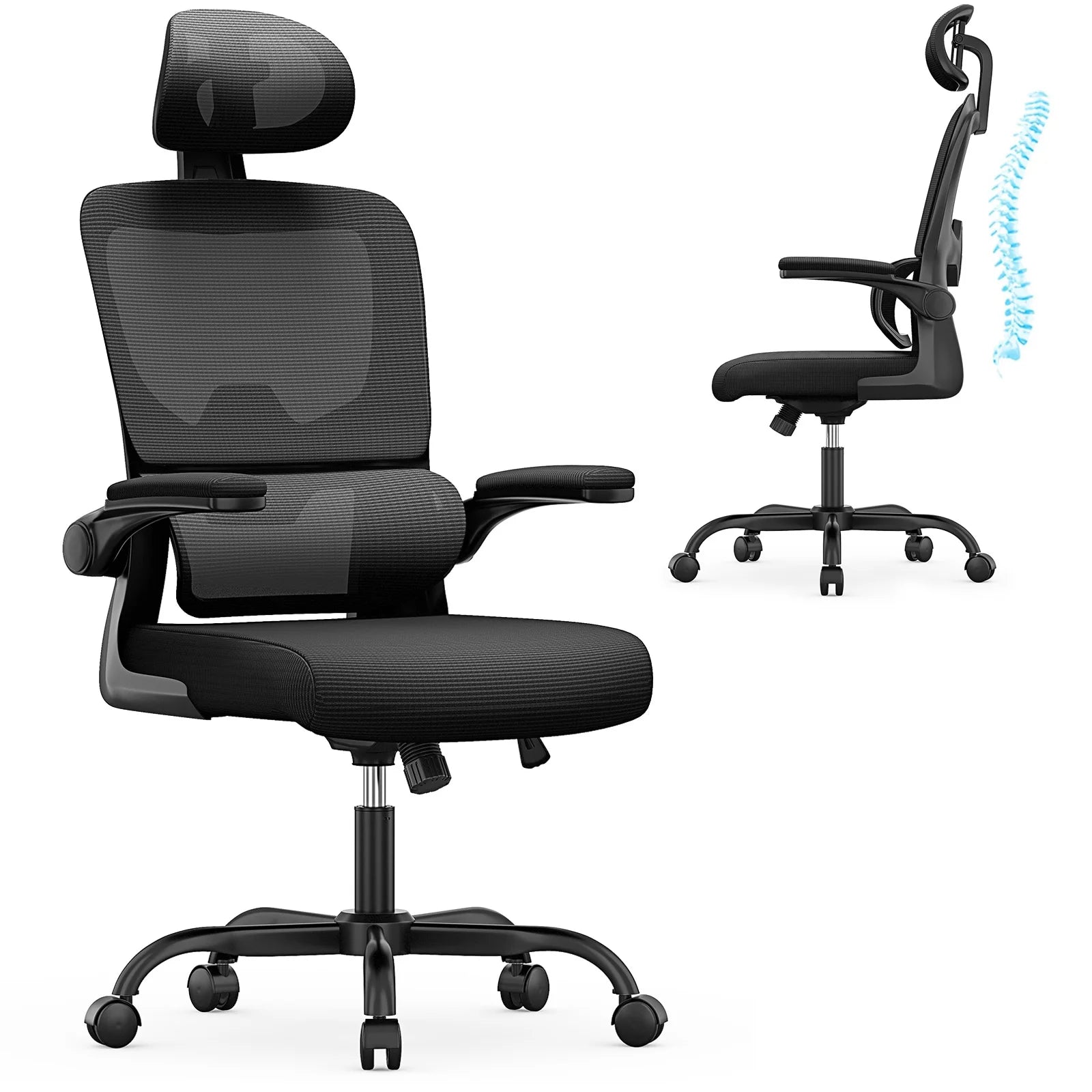 🪑 Cadeira Ergonômica de Escritório Premium – Conforto Inteligente para Longas Jornadas