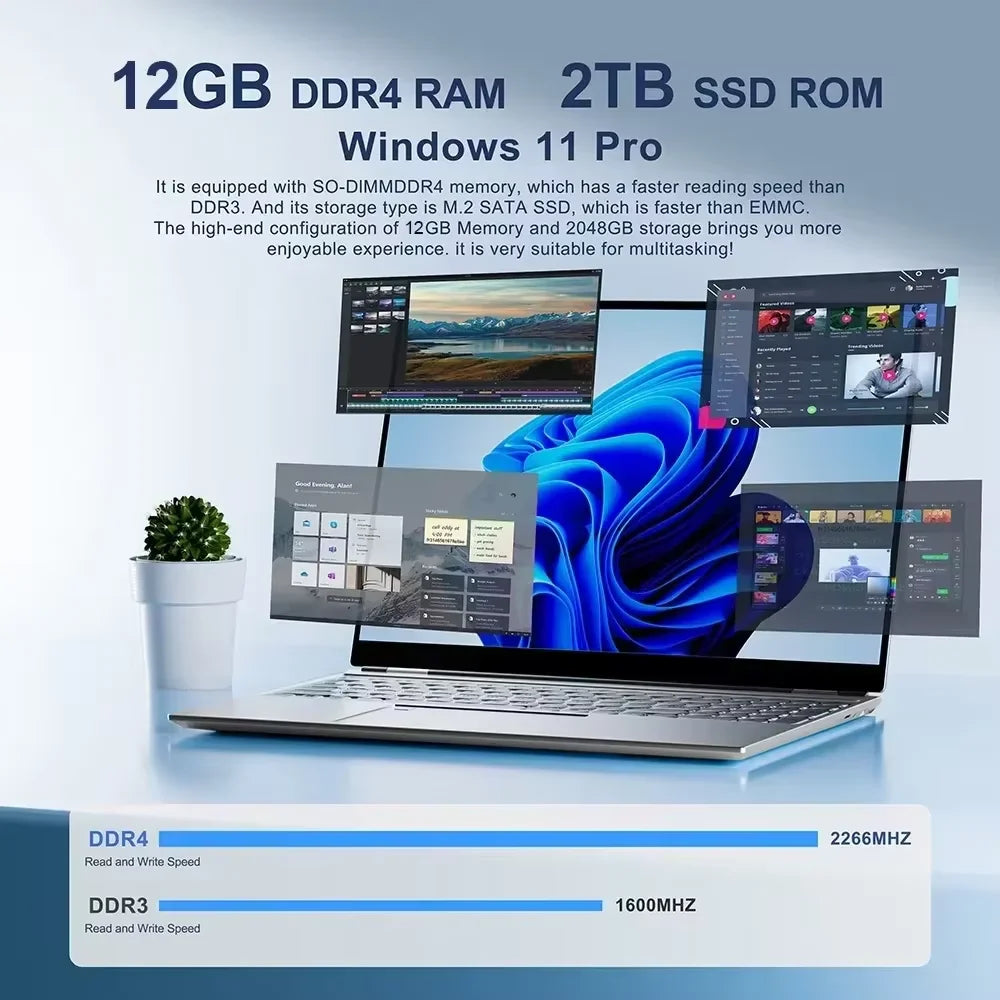 2026 NEW  Portátil Windows 11 de 14,1