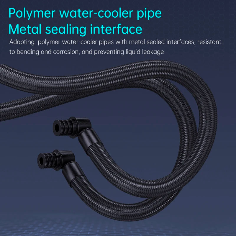 ❄️ SNOWMAN KS360-ARGB – Refrigeração Líquida 360mm com Iluminação ARGB e Triplo Desempenho Silencioso