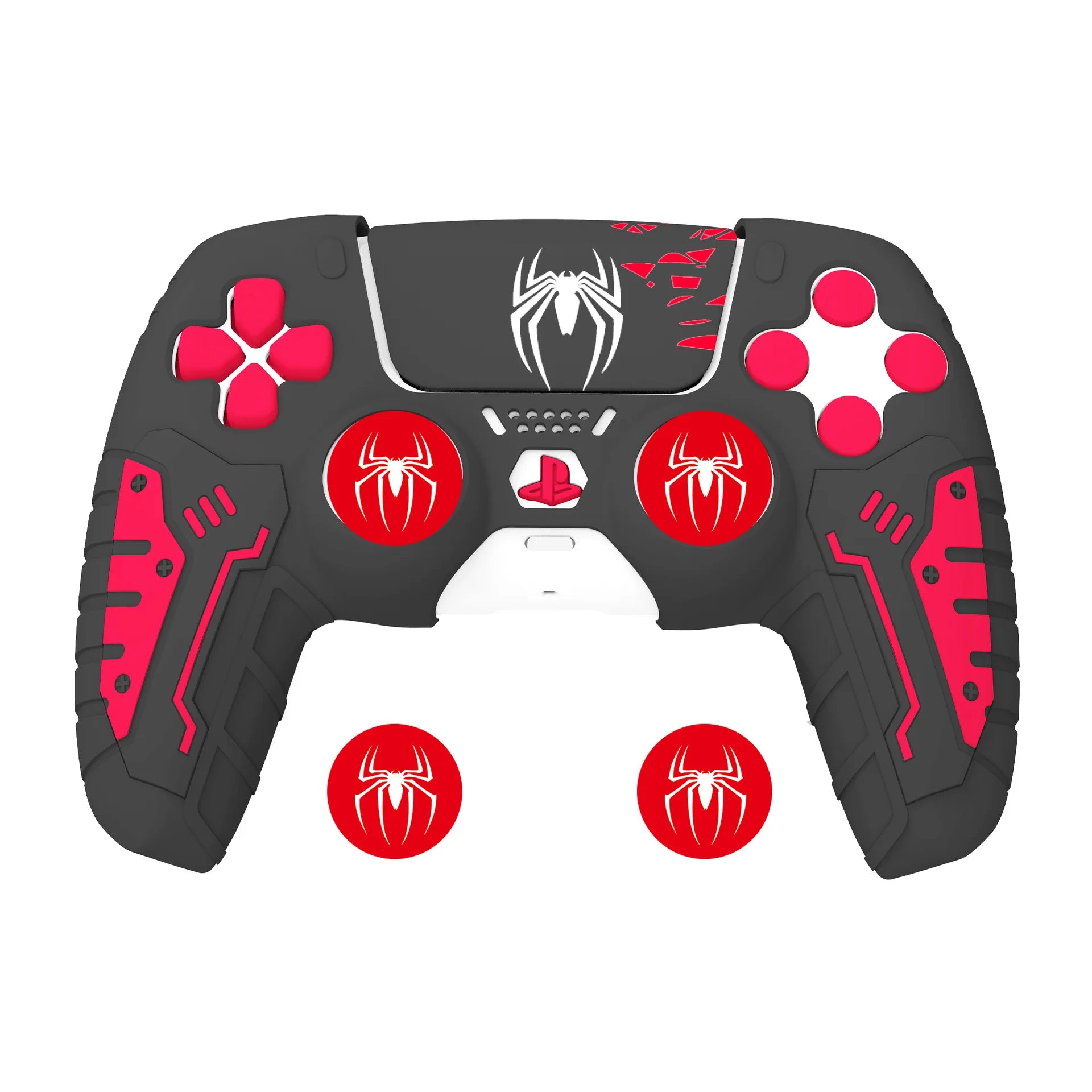 Capa de Silicone Protetora para Controle PS5 – Conforto e Segurança Total