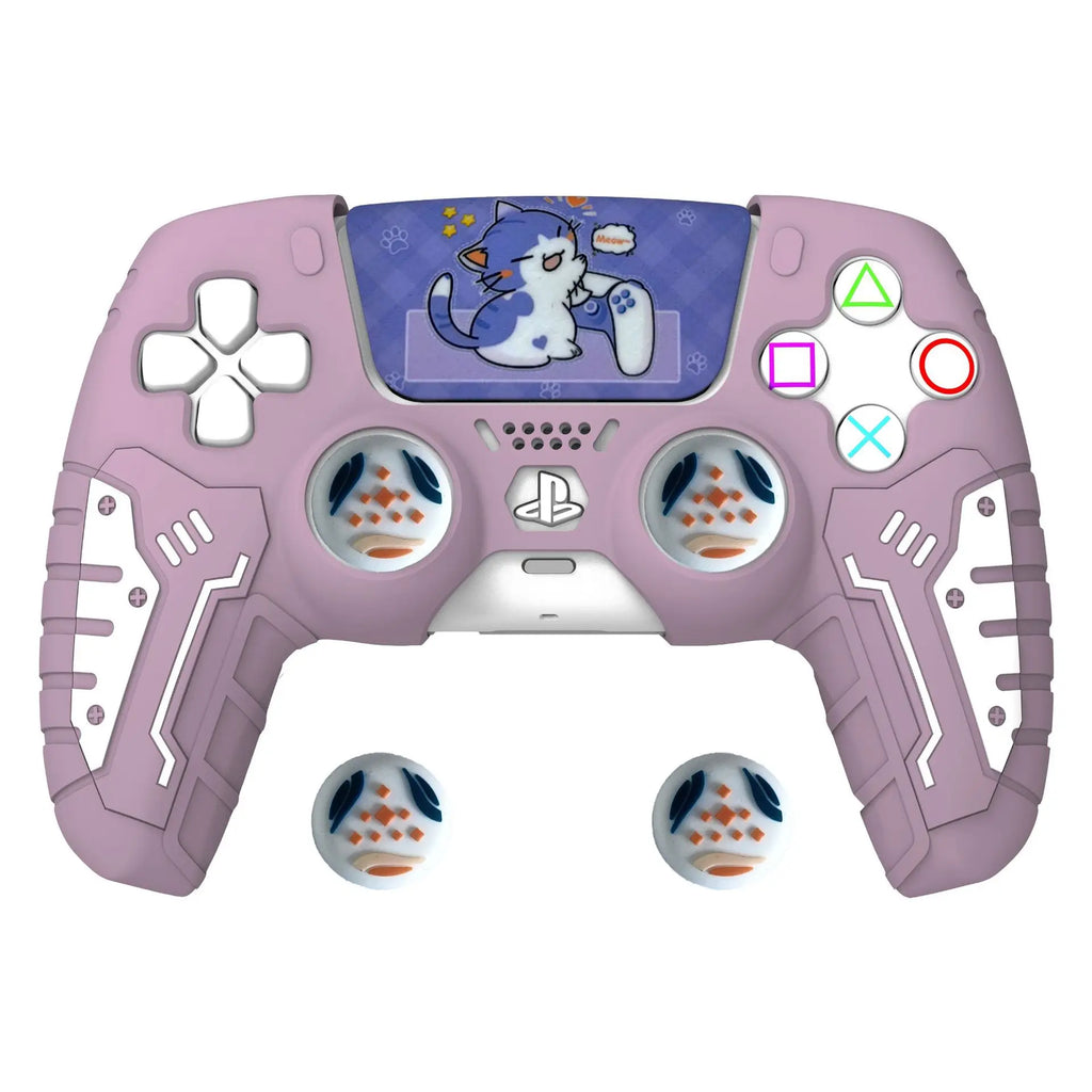 Capa de Silicone Protetora para Controle PS5 – Conforto e Segurança Total