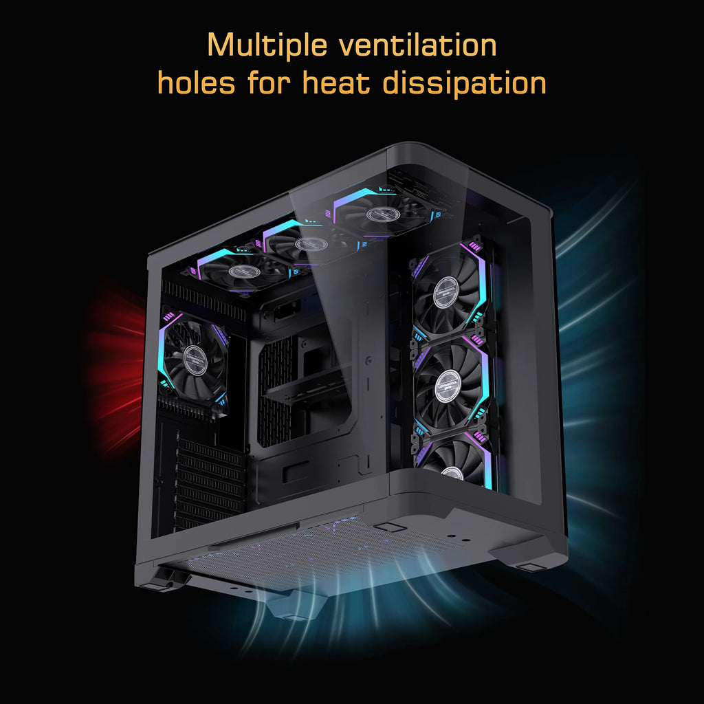 🔥 Lovingcool LC-TM Plus – O Gabinete Gamer Que Eleva o Seu Setup! 🔥