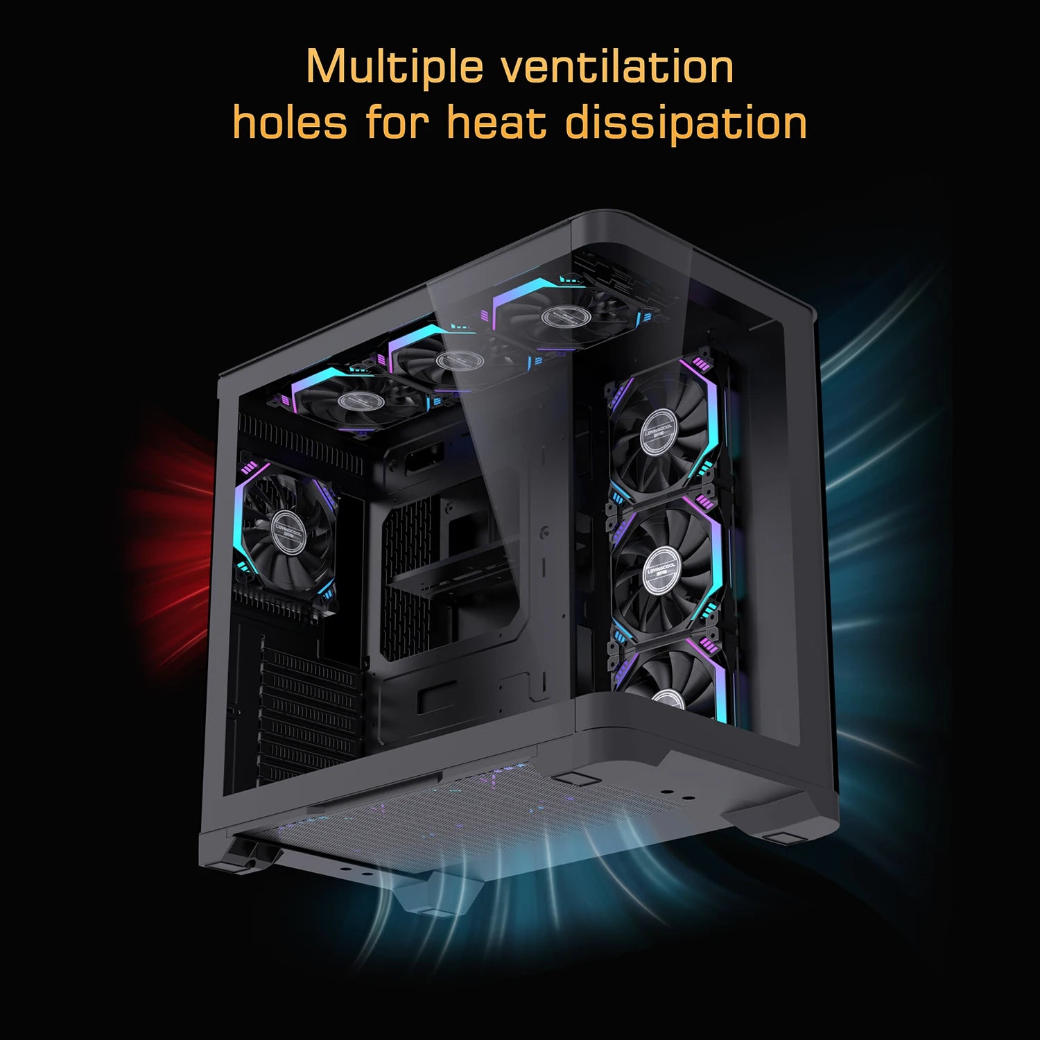 🔥 Lovingcool LC-TM Plus – O Gabinete Gamer Que Eleva o Seu Setup! 🔥