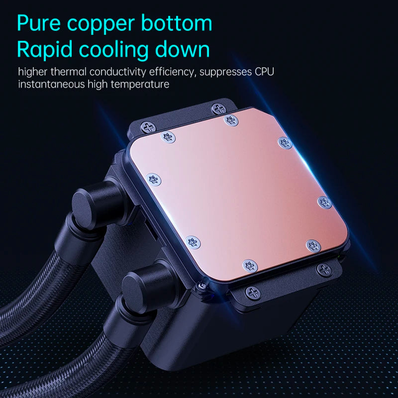 ❄️ SNOWMAN KS360-ARGB – Refrigeração Líquida 360mm com Iluminação ARGB e Triplo Desempenho Silencioso