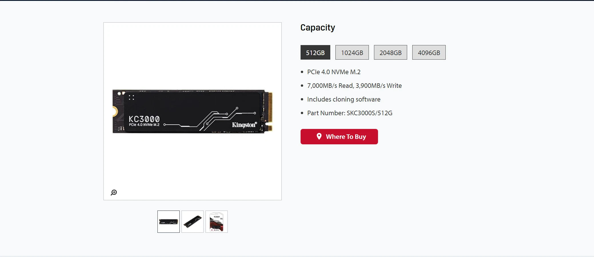 🔥 SSD Kingston KC3000 PCIe 4.0 NVMe M.2 – Velocidade Insana de até 7000MB/s! 🔥
