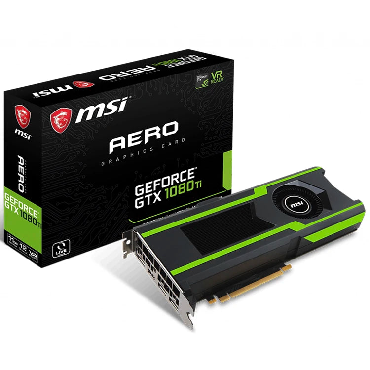 🔥 Desempenho de Elite com a MSI NVIDIA GeForce GTX 1080 Ti AERO 11G 🔥