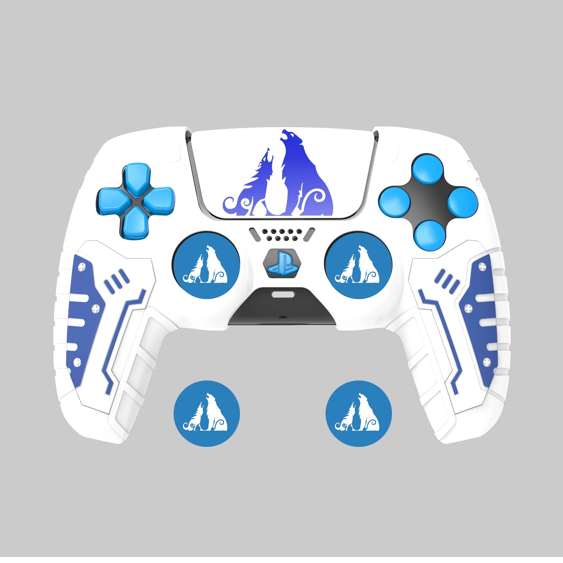 Capa de Silicone Protetora para Controle PS5 – Conforto e Segurança Total