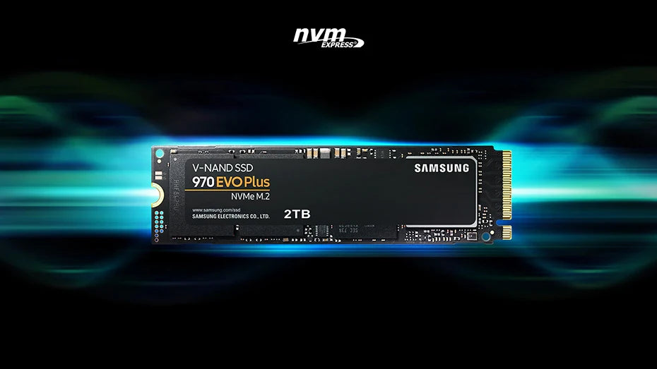 🔹 Samsung 970 EVO Plus NVMe SSD M.2 2280