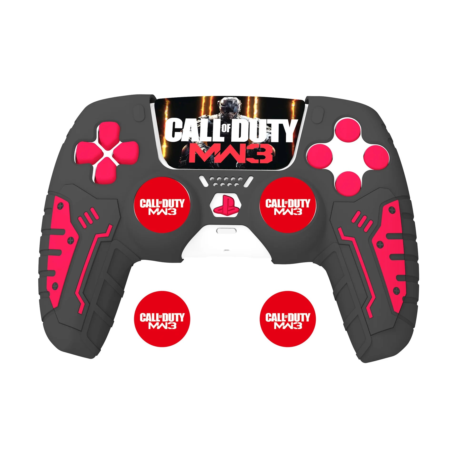 Capa de Silicone Protetora para Controle PS5 – Conforto e Segurança Total