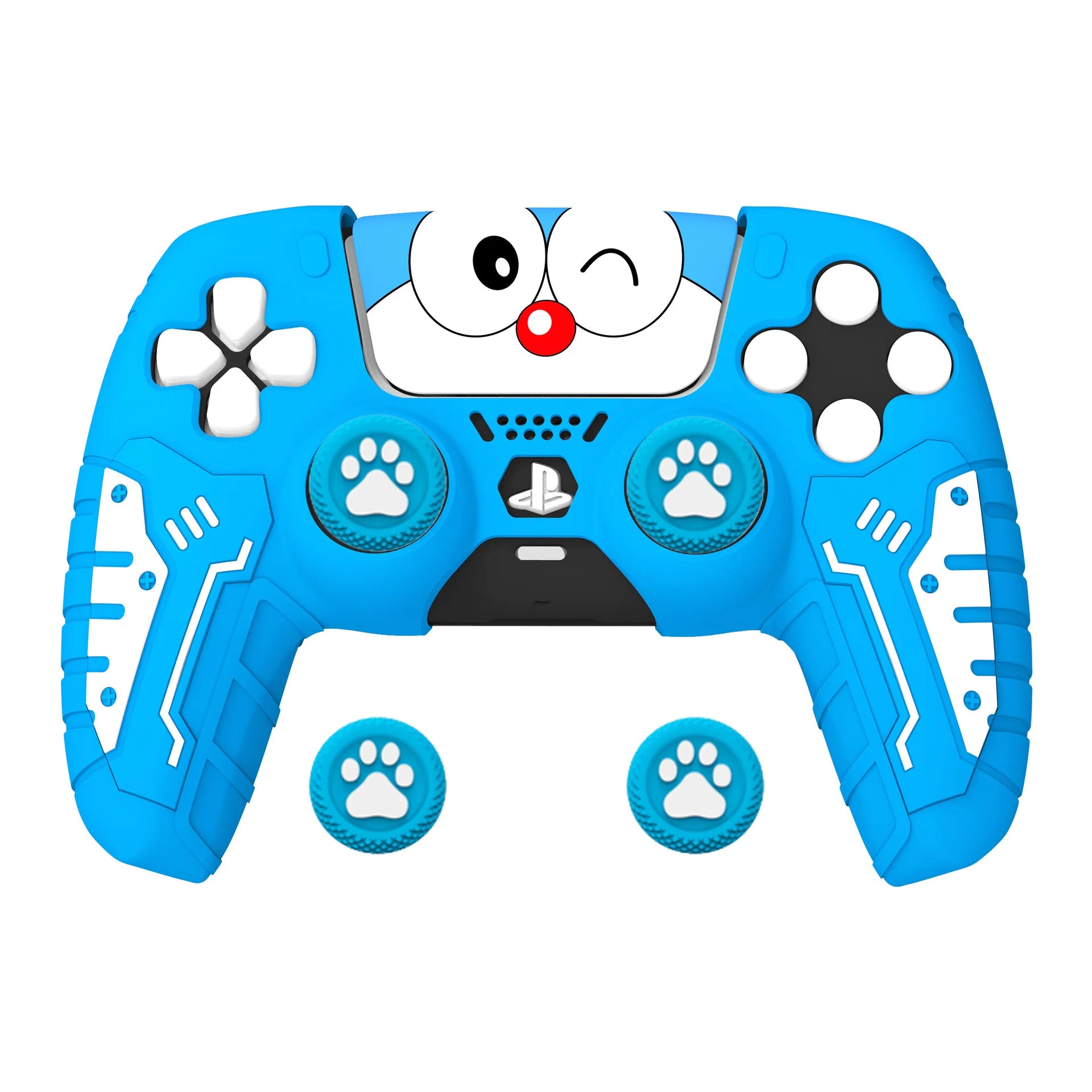 Capa de Silicone Protetora para Controle PS5 – Conforto e Segurança Total