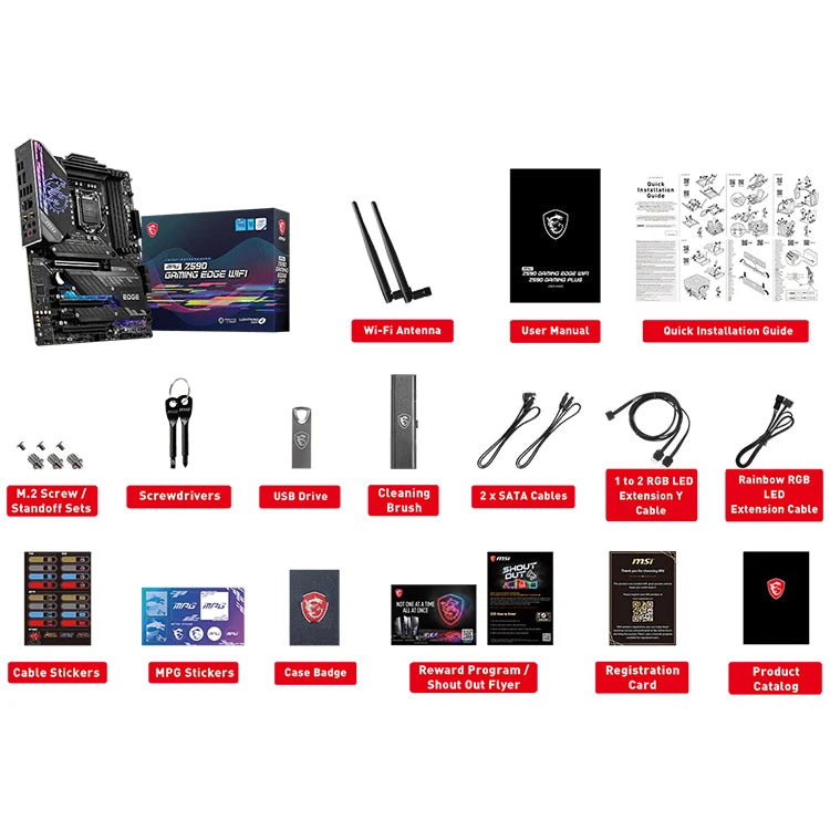 ⚡ MSI MPG Z590 GAMING EDGE WIFI