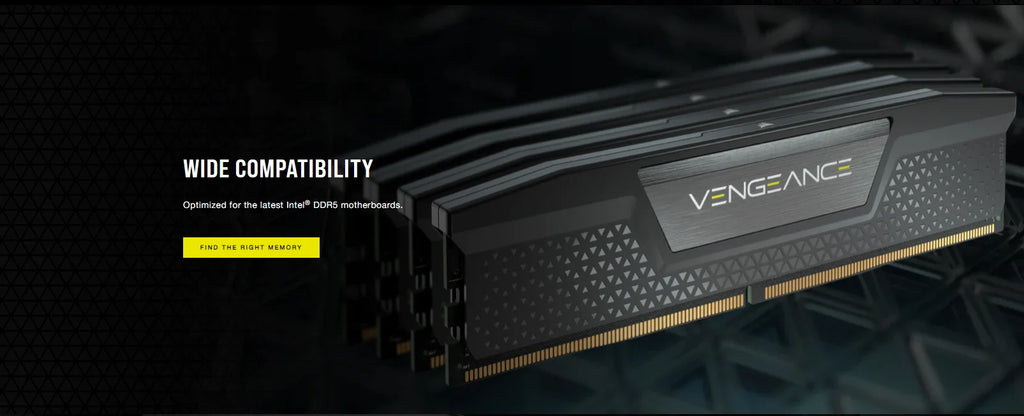 ⚡ Corsair Vengeance DDR5 – Memória de Alto Desempenho (16GB / 32GB – 5600MHz / 6000MHz)