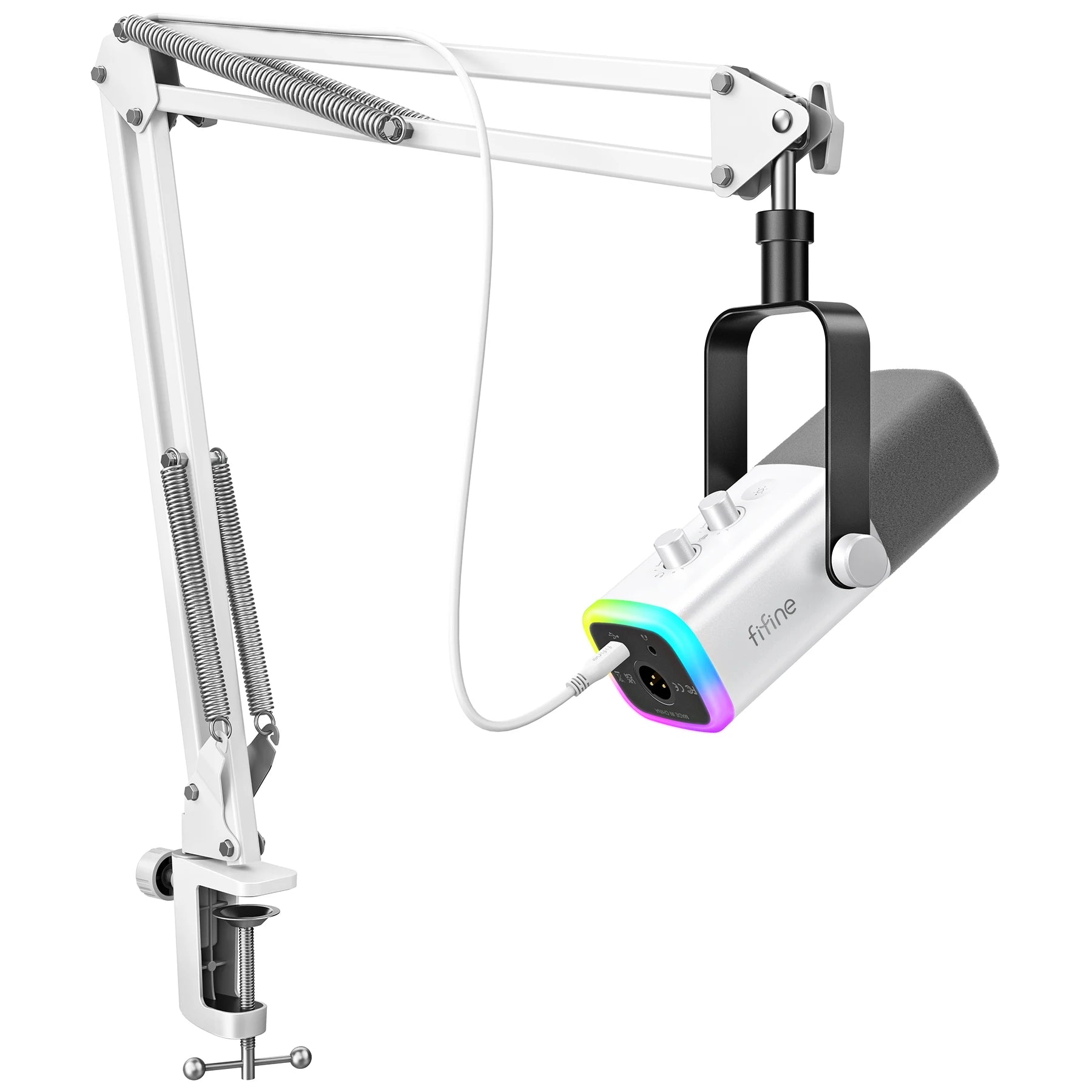 🎙️ FIFINE AM8TW – O Microfone Gaming/Streaming Perfeito! 🎙️