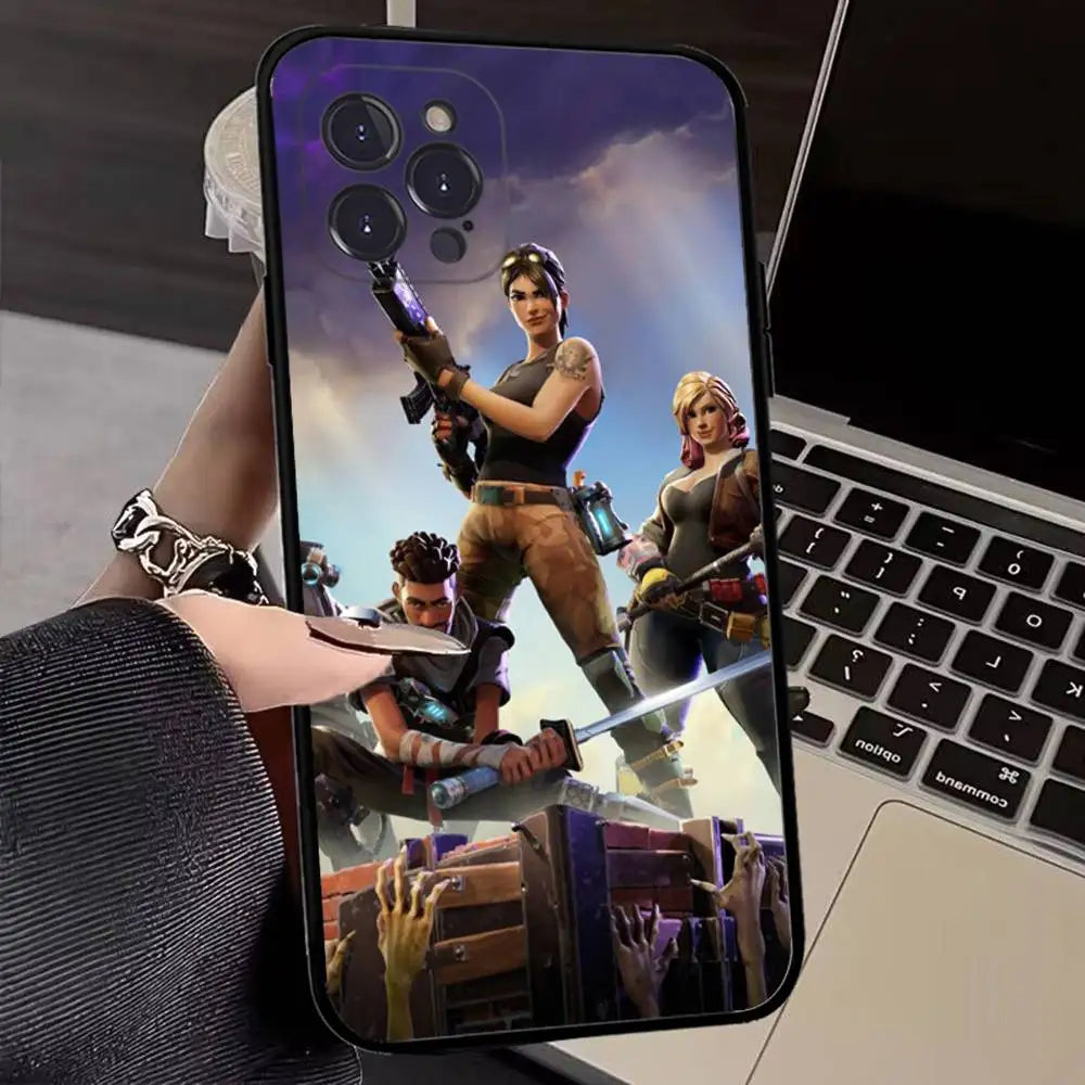 📱🎮 Capa de Silicone Fortnite para iPhone – Proteção e Estilo Gamer!
