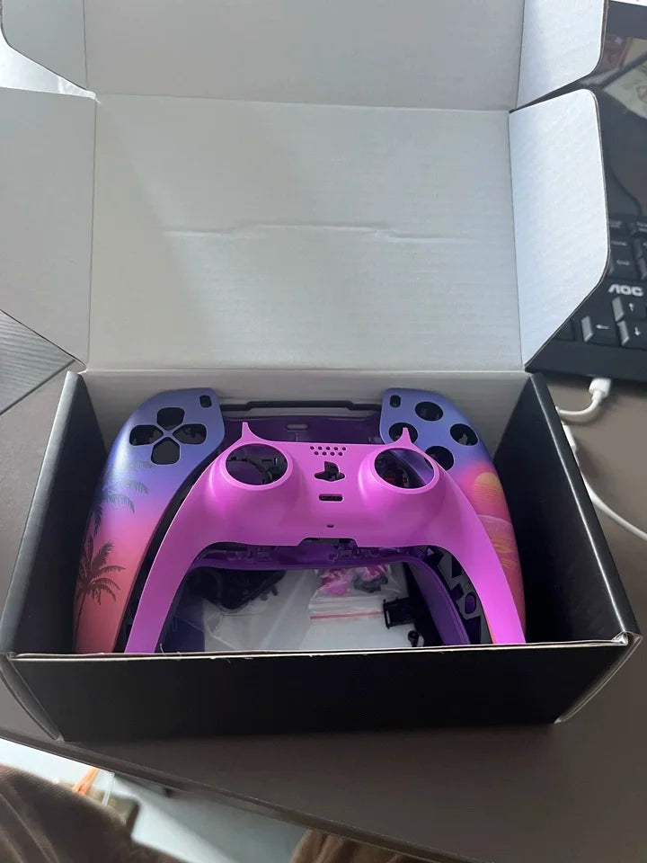 Sunset City — Capa Personalizada para Comando PS5 DualSense