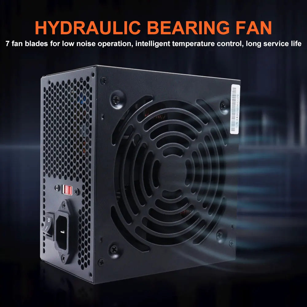 ⚡ Fonte ATX 700W para PC – Silenciosa, Eficiente e Ideal para Games / BTC ⚡