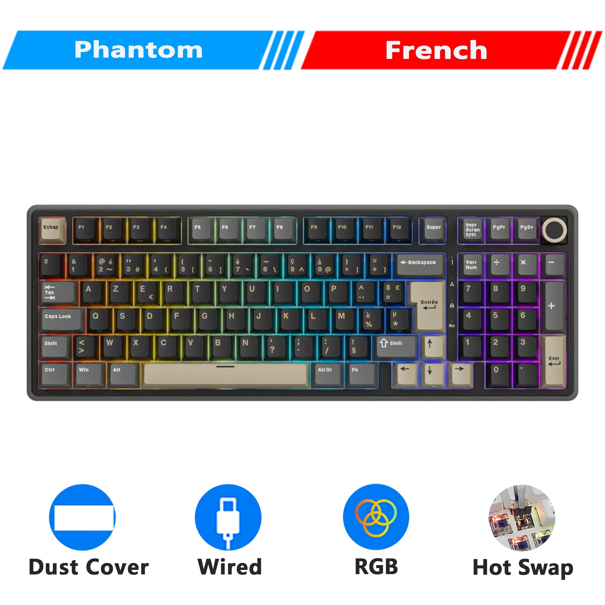 RK ROYAL KLUDGE R98Pro – O Teclado Gamer Que Transforma Seu Jogo!