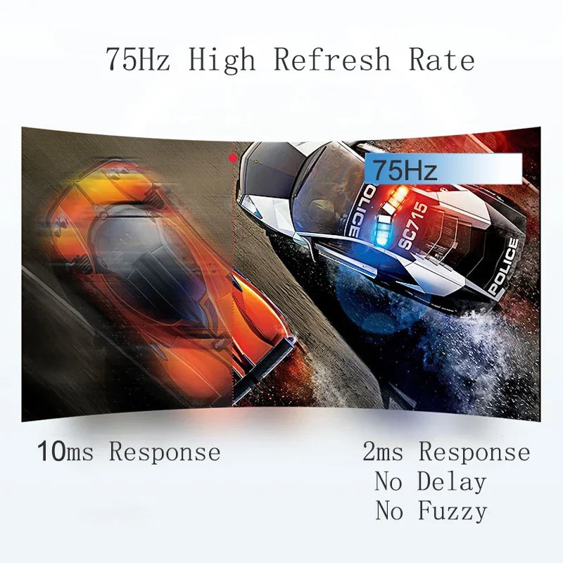 🎮 Monitor Curvo Gamer 24” FHD 75Hz