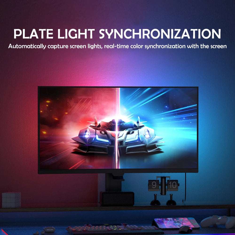 Fita LED RGB para Monitor — Iluminação Inteligente para o Teu Setup